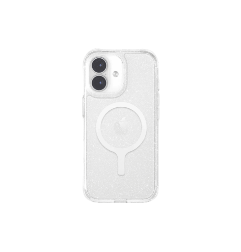 جراب UniQ LifePro Xtreme Tinsel الهجين النحيف المتوافق مع MagClick لهاتف iPhone 17 - Tinsel Lucent