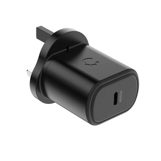 Cygnett 20W USB-C PD Wall Charger - Black