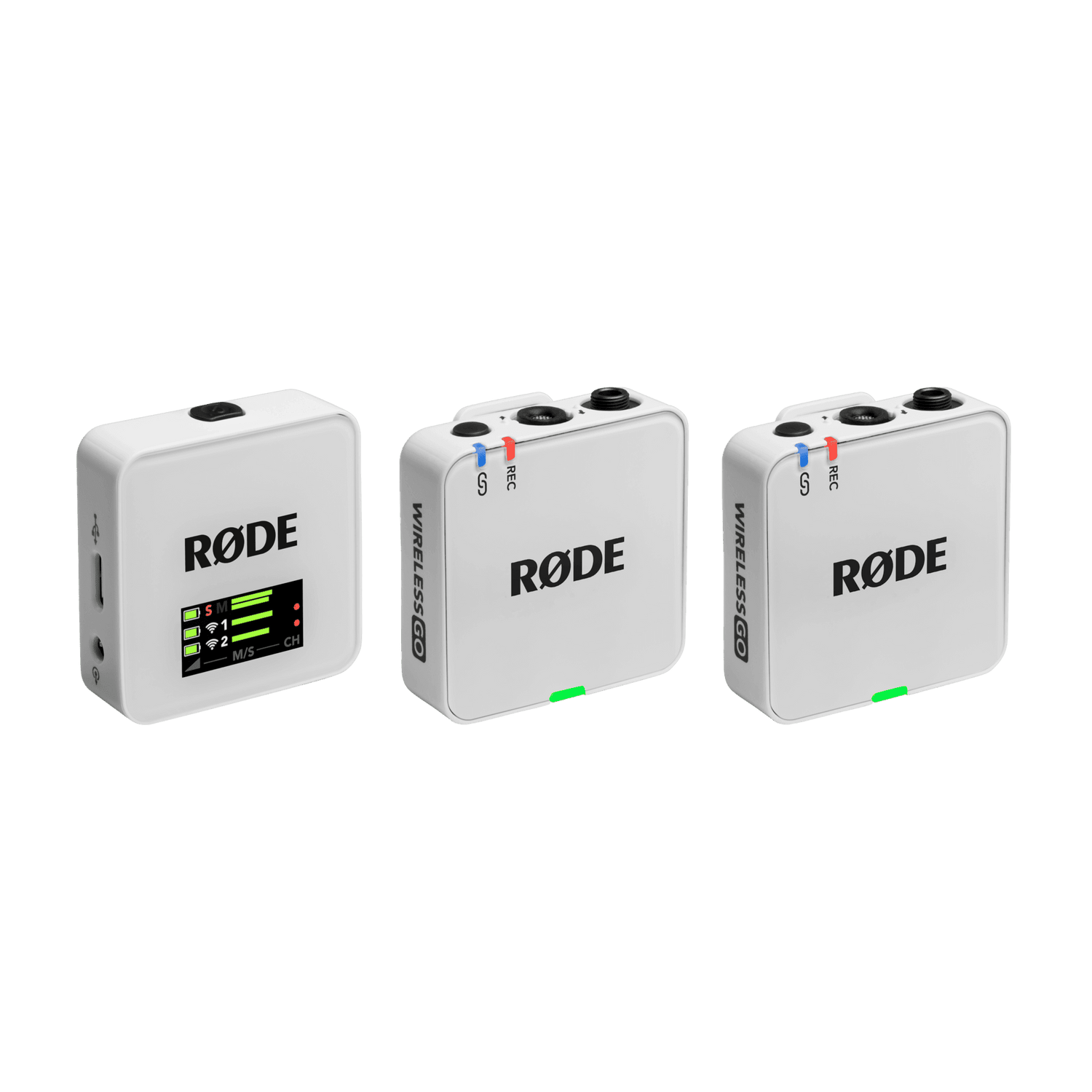 Rode Wireless GO (Gen 3) Compact Wireless Microphone System - White