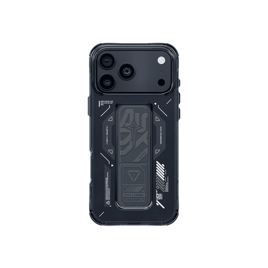 SKINARMA HELIO Mag-Charge iPhone 17 Pro with Grip-Stand - GRAPHITE