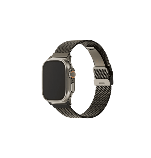 UNIQ DANTE PRO APPLE WATCH SELF-ADJUSTABLE MESH STEEL BAND 49/46/45/44MM - EMBER GOLD