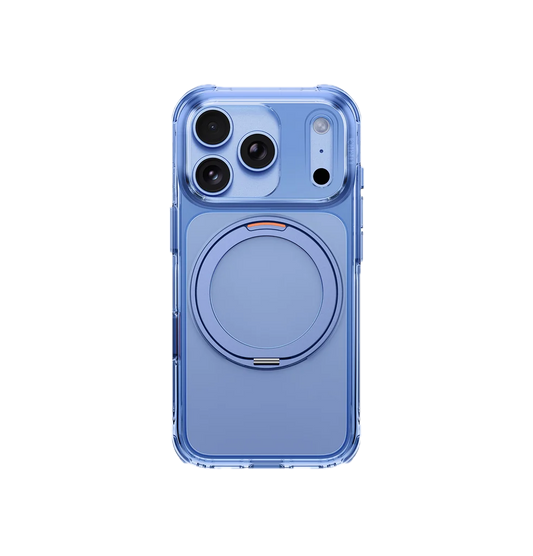 UNIQ HYBRID IPHONE 18 PRO SWIVIX WITH 360 ROTATING KICKSTAND - POLAR BLUE