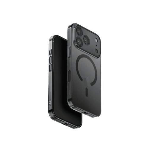 Uniq AirSuit 1.3mm Ultra Slim Case with MagClick Compatibility for iPhone 17 Pro - Smoke