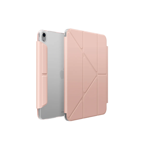 جراب Uniq Camden Click لجهاز iPad Air 13 بوصة (2024) - وردي فاتح (Blush)