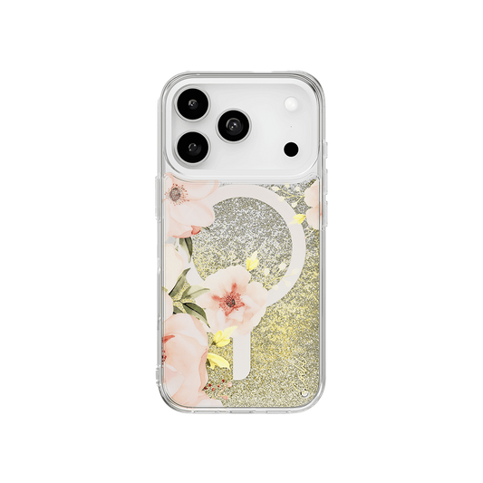 Uniq Coehl FLEURETTE iPhone 17 Pro MagClick Magnetic Charging Compatible - Spring Blossom
