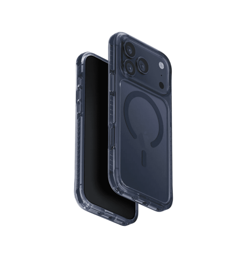 جراب UniQ Combat ثلاثي الطبقات للحماية لهاتف iPhone 17 Pro Max - أزرق كحلي