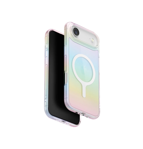 جراب UniQ Iridescia الهولوغرافي الواقي المتوافق مع MagClick لهاتف iPhone Air - هولو