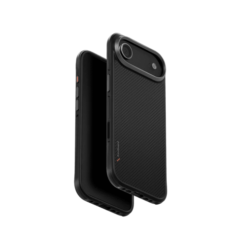 Uniq Keva Tough Aramid Protective Case for iPhone Air - Carbon Black