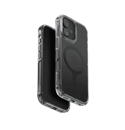 Uniq LifePro Xtreme Anti-Fingerprint Slim Hybrid Case with MagClick Compatibility for iPhone 17 - Smoke