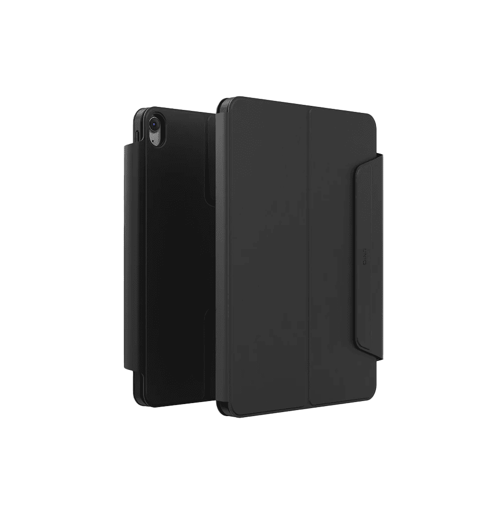 Uniq Rovus Snapmount Magnetic 360 Rotating Detachable Case for iPad Air 11"|10.9" (2024 | 2022/20) - Black