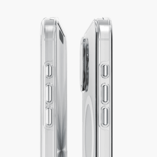 جراب Vonmahlen Transparent Case 2 لهاتف iPhone 17 - أبيض
