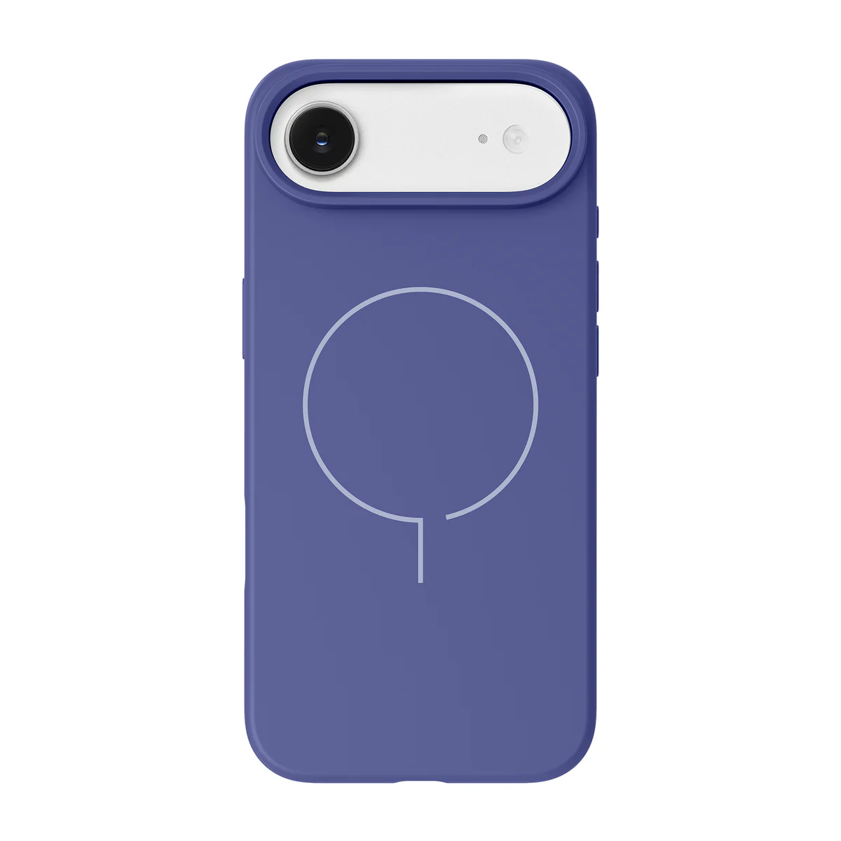 Front view of the modern Laut HUEX SLIM case for iPhone Air in Future Blue available at Tradeline.