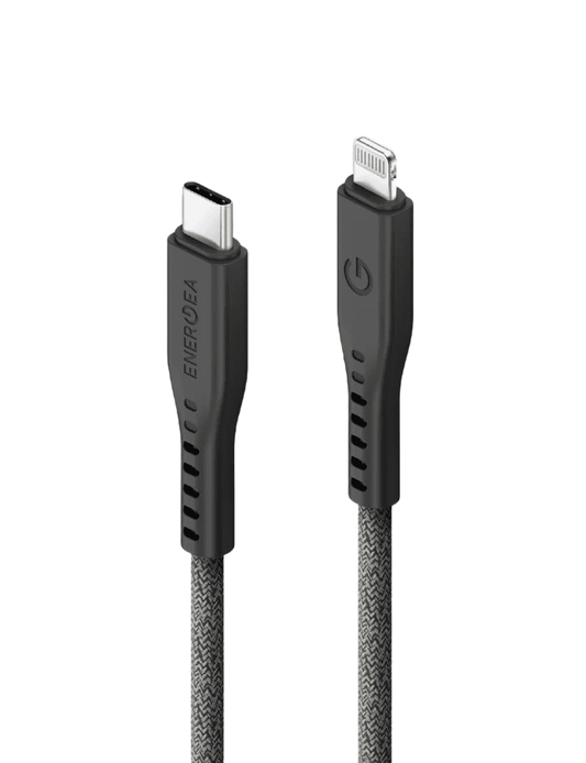 كابل ENERGEA Flow من Lightning إلى USB-C بطول 1.5 متر - أسود