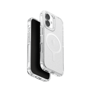 Uniq LifePro Xtreme Tinsel Slim Hybrid Case with MagClick Compatibility for iPhone 17 - Tinsel Lucent