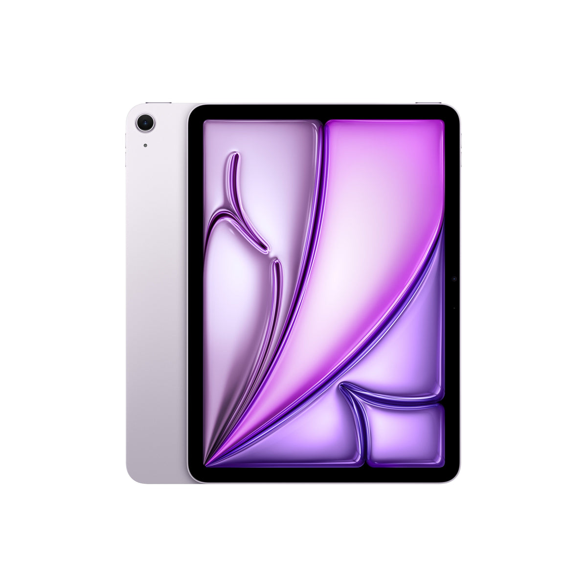 Front and back view display of the 11-inch iPad Air Wi-Fi 1TB Purple M4 available at Tradeline.