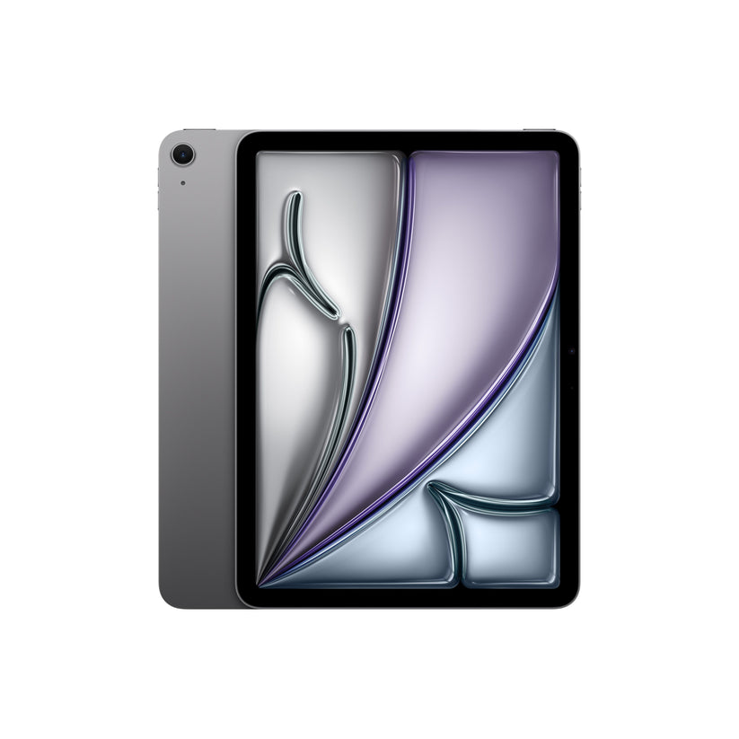 Front and back view display of the 11-inch iPad Air Wi-Fi 512GB Space Grey M4 available at Tradeline.
