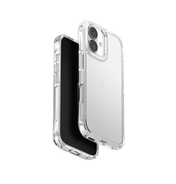 جراب UniQ LifePro Xtreme Slim Hybrid بوضوح حقيقي مع زوايا AirLite™ منحنية لهاتف iPhone 17 - شفاف كريستالي
