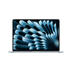 MacBook Air مقاس 15 بوصة: شريحة Apple M5 مع CPU بـ10 أنوية وGPU بـ10 أنوية، وSSD بسعة 1 تيرابايت - أزرق سماوي