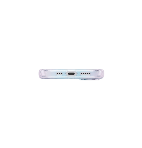 جراب Uniq Iridescia ثلاثي الأبعاد متوافق مع تقنية MagClick لهاتف iPhone 17 - Holo Quartz