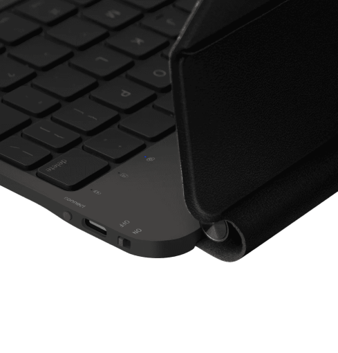 لوحة مفاتيح ذكية مغناطيسية UNIQ VENNO PRO لجهاز iPad Pro 13 بوصة (M4-M5) - أسود جرافيتي