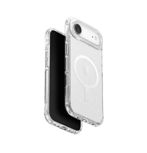 Uniq LifePro Xtreme Tinsel Slim Hybrid Protective Case with MagClick Compatibility for iPhone Air - Tinsel Lucent