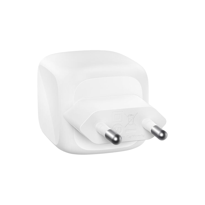 Belkin BoostCharge Pro 2-Port USB-C GaN Charger 50W - White