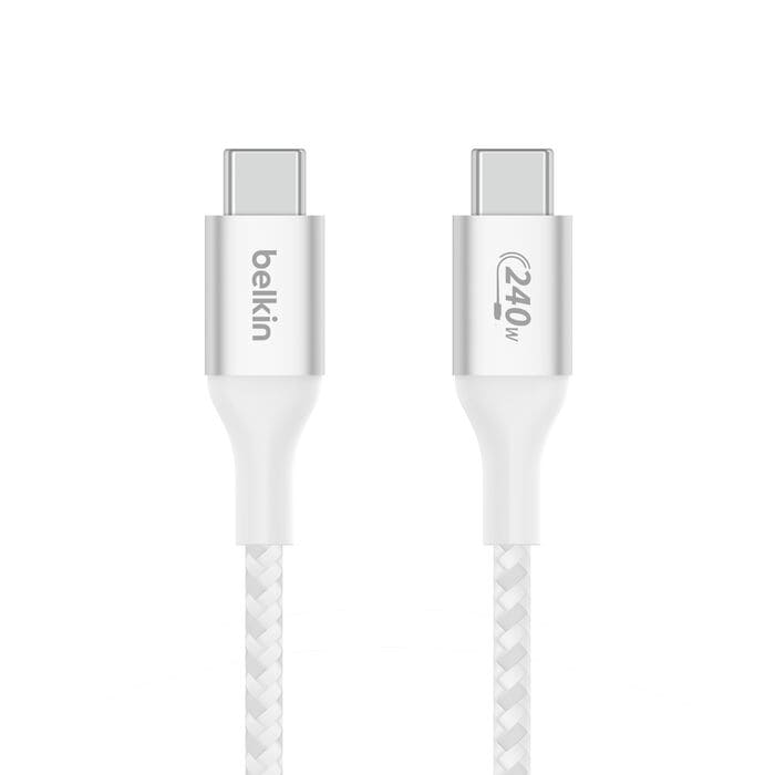 Belkin BoostCharge USB-C to USB-C Cable 240W (2M) - White