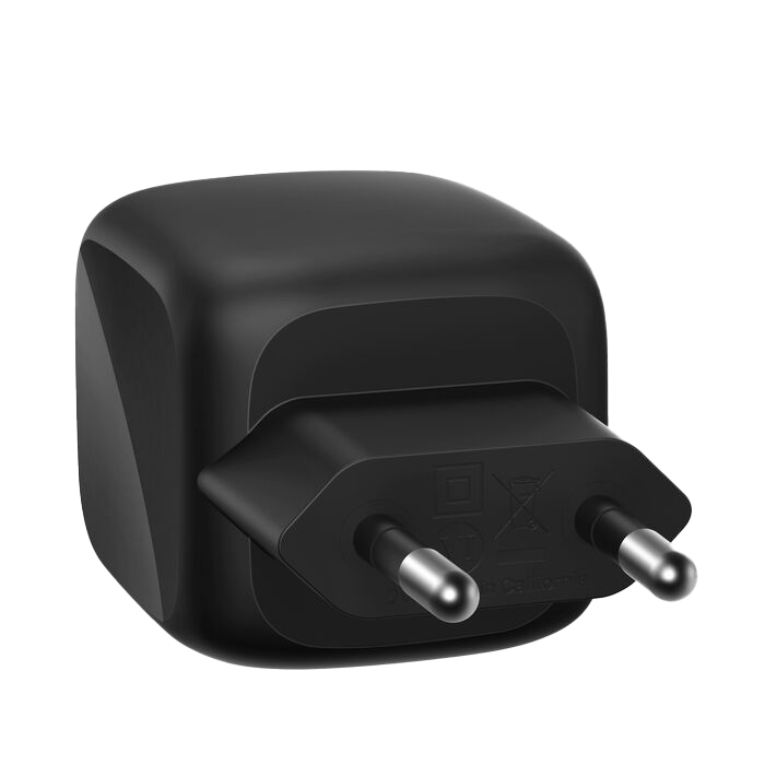 Belkin BoostCharge Pro 2-Port USB-C GaN Charger 50W - Black