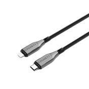 Cygnett Armoured Lightning To USB-C 2m - Black