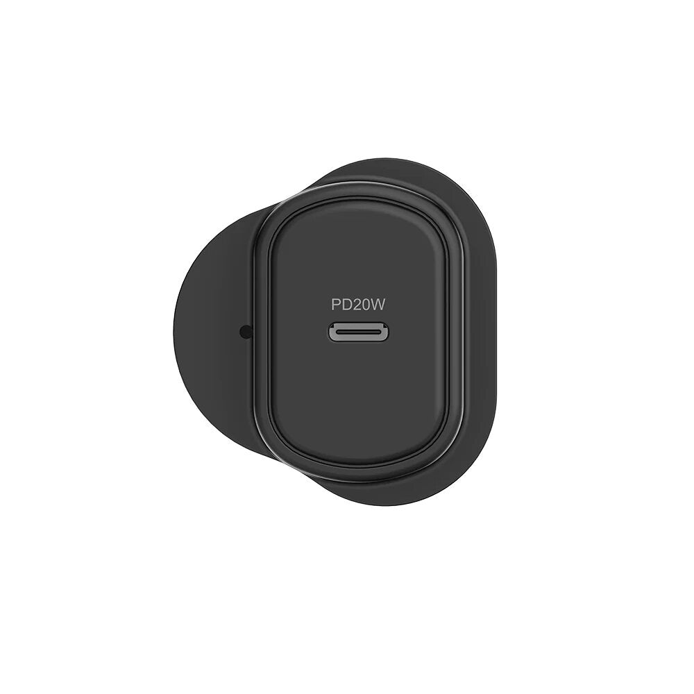 شاحن حائط Cygnett بقدرة 20 واط مع USB-C PD - أسود