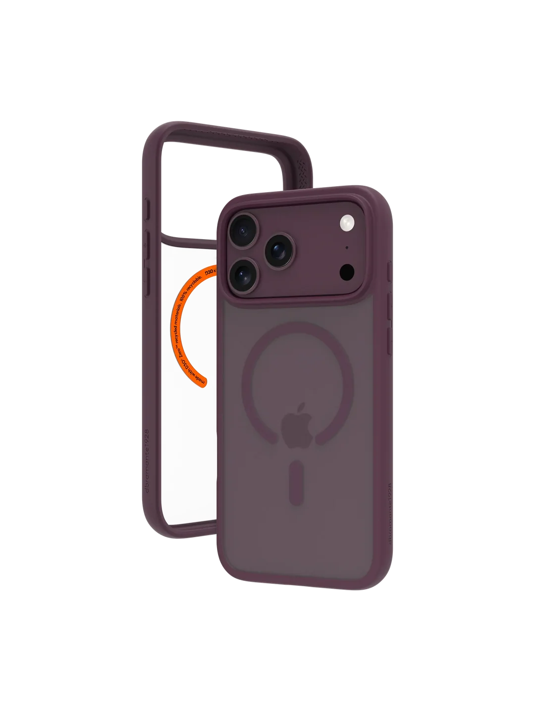 Dbramante1928 GRENEN ULTRA D3O MS FOR IPHONE 18 PRO MAX - BURGUNDY