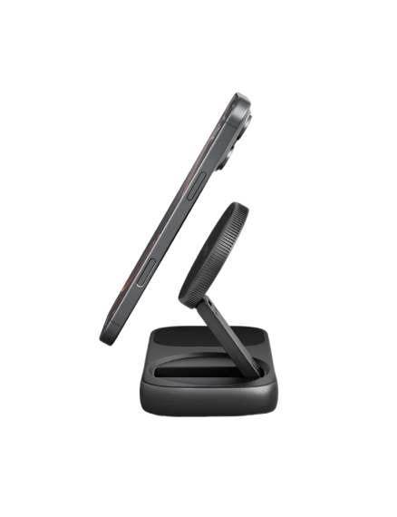 ENERGEA WiDock Plus 7-IN-1 With Qi2 certified & MagSafe Charging - GUNMETAL