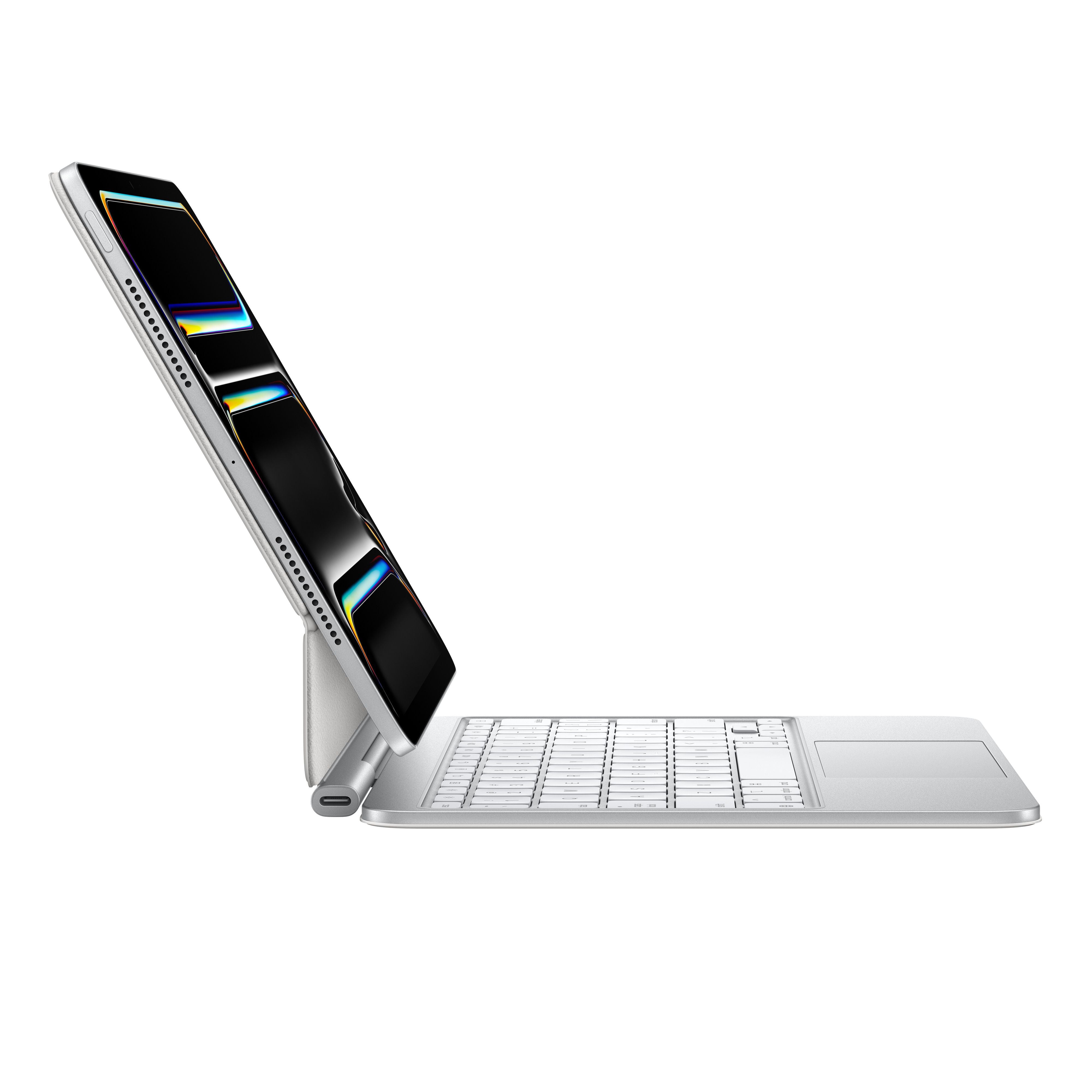 Magic Keyboard for iPad Pro 11‑inch (M4) - Arabic - White Magic Keyboard for iPad Pro 11‑inch (M4) - Arabic - White