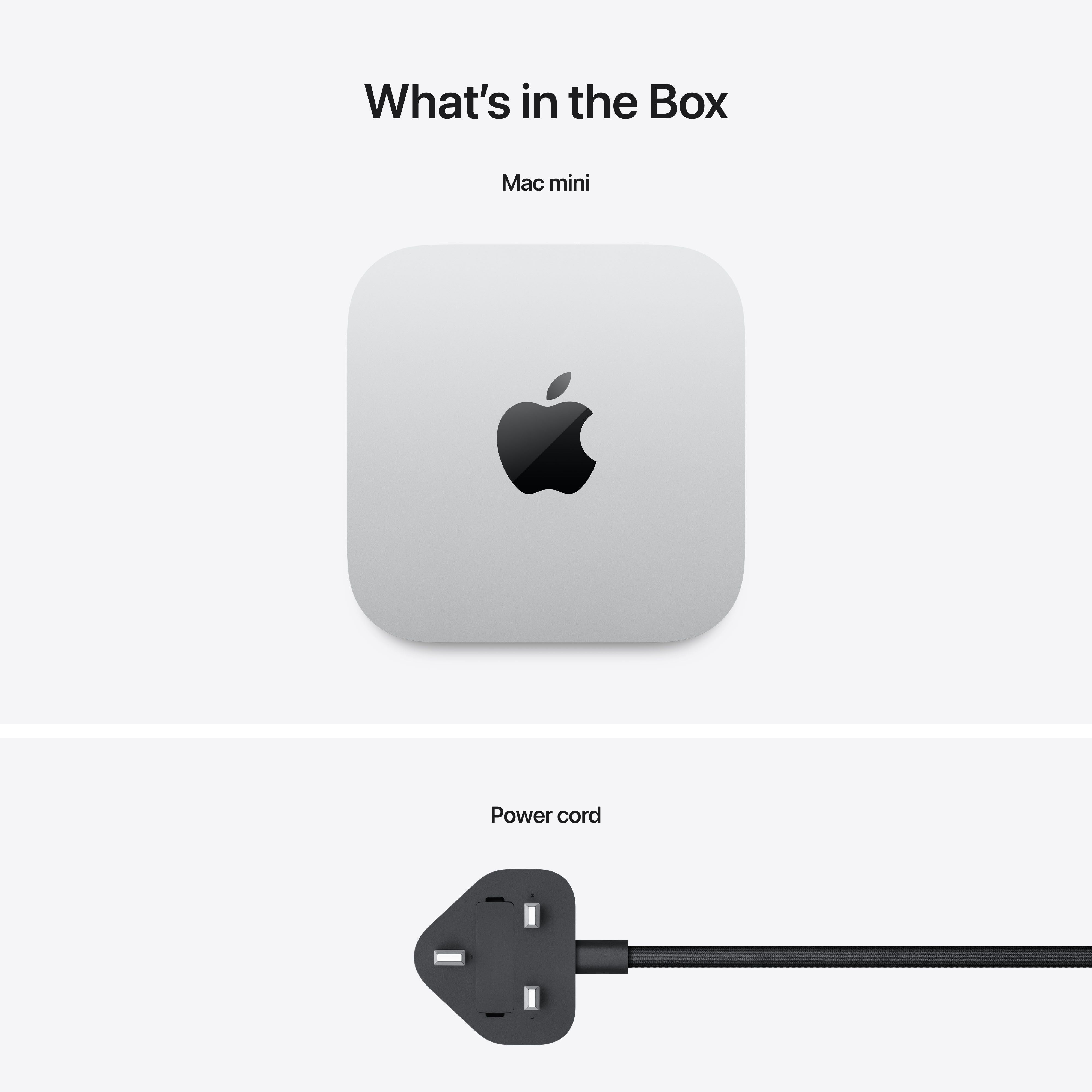 Mac mini: Apple M4 Pro chip with 12-core CPU and 16-core GPU