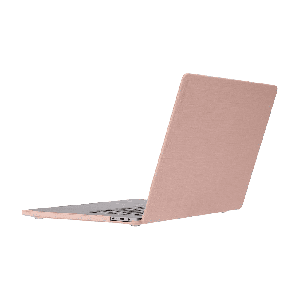 جراب Incase الصلب ذو الملمس الصوفي لجهاز MacBook Pro مقاس 16 بوصة - وردي فاتح