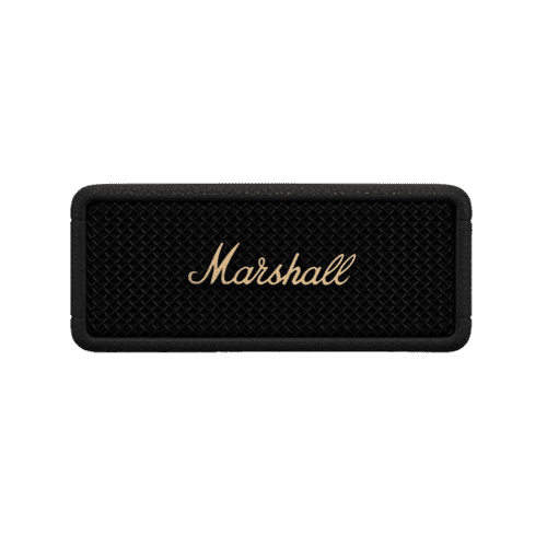 Marshall Emberton III Portable Bluetooth Speaker - Black And Brass
