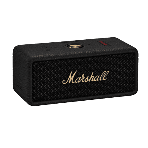 Marshall Emberton III Portable Bluetooth Speaker - Black And Brass