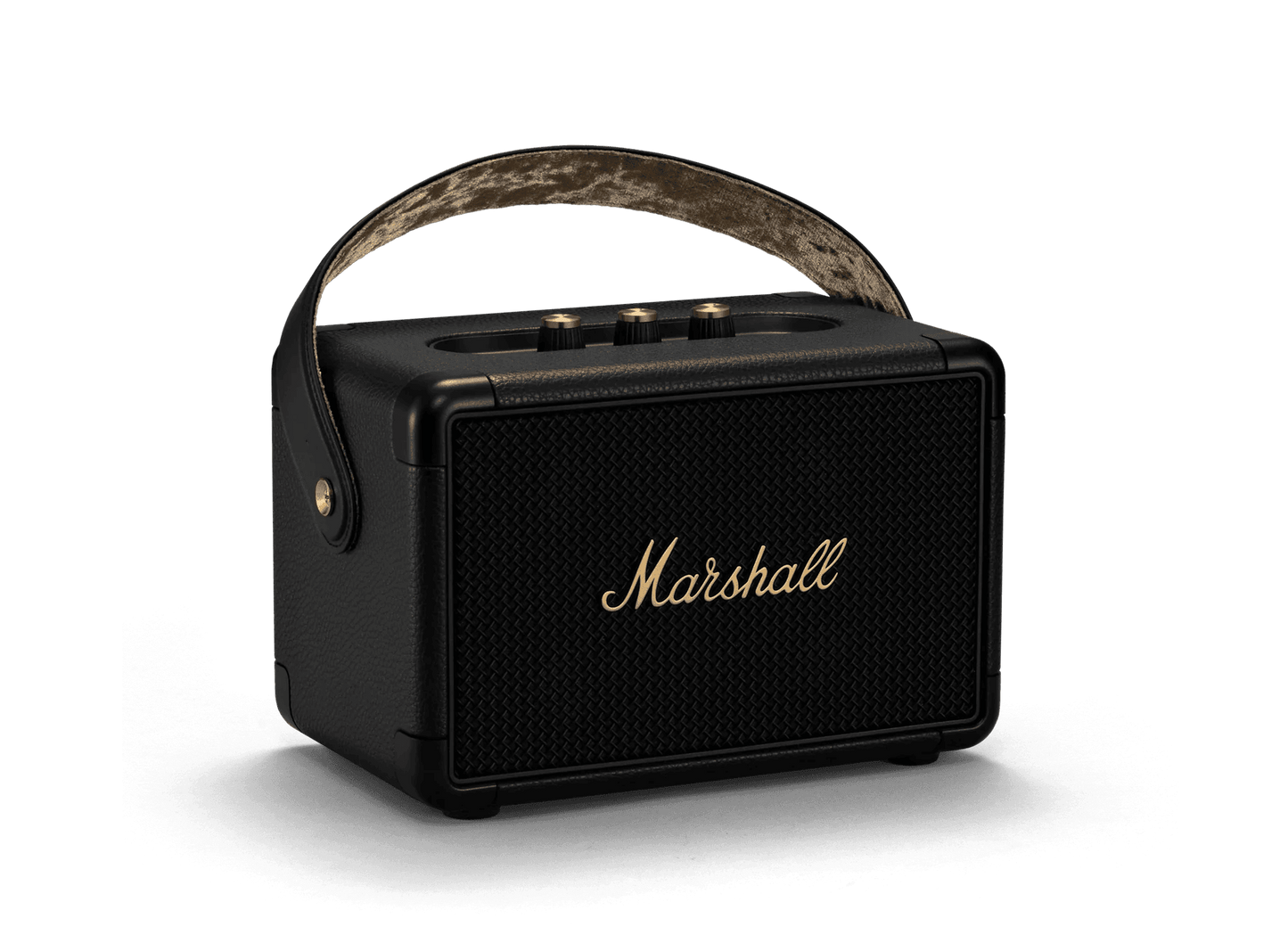 Marshall Kilburn II Portable Bluetooth Speaker - Black and Brass