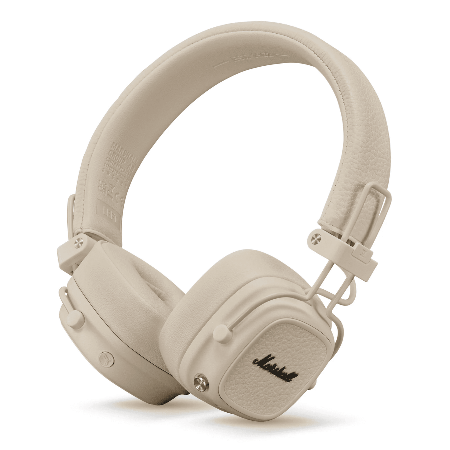 Marshall Major V On-Ear Wireless Headphones - Cream