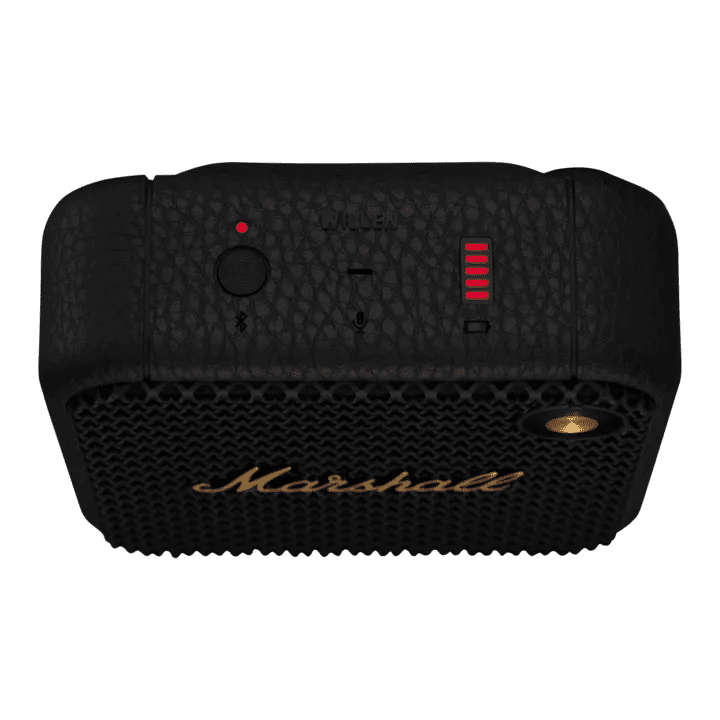 Marshall Willen Portable Bluetooth Speaker - Black And Brass
