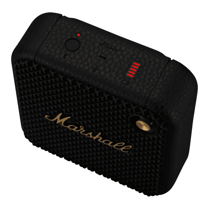 Marshall Willen Portable Bluetooth Speaker - Black And Brass