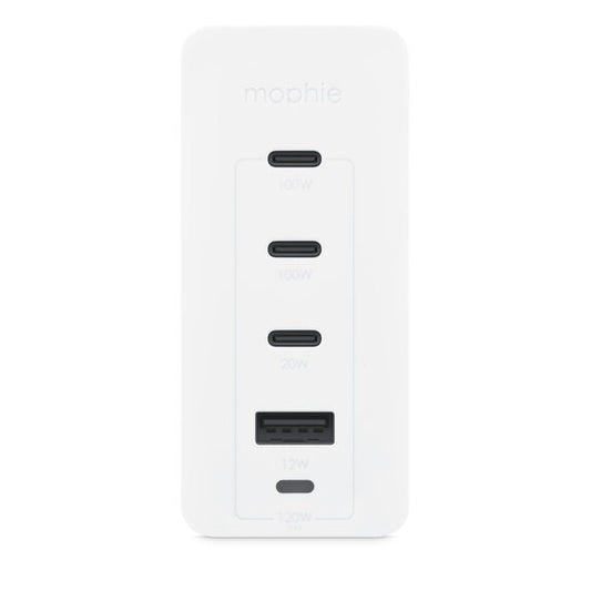 Mophie Speedport 120 4-port GaN Wall Charger (120W) - White