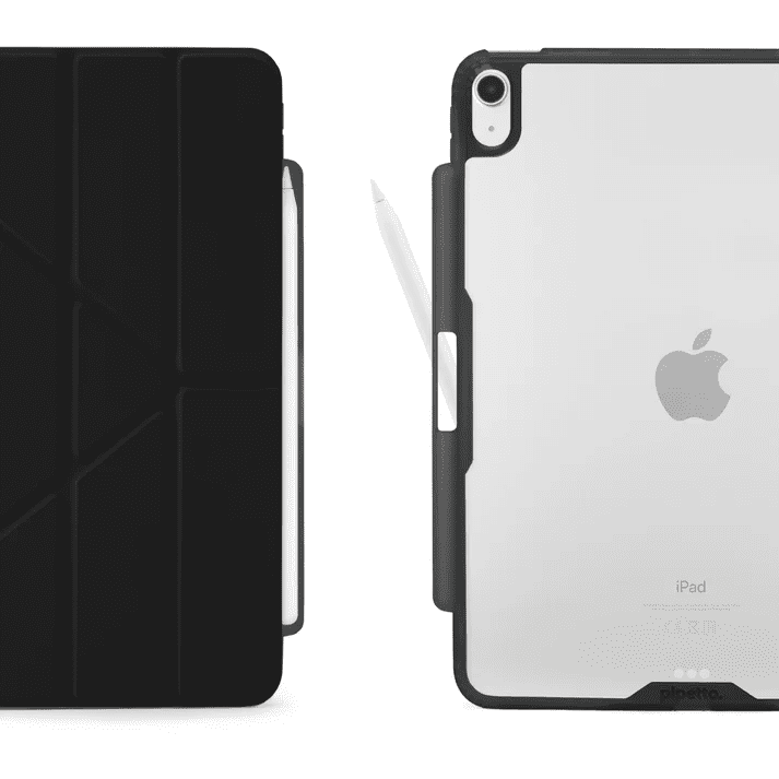 Pipetto iPad Air 13 (2024) Origami No3 Pencil Case - Black