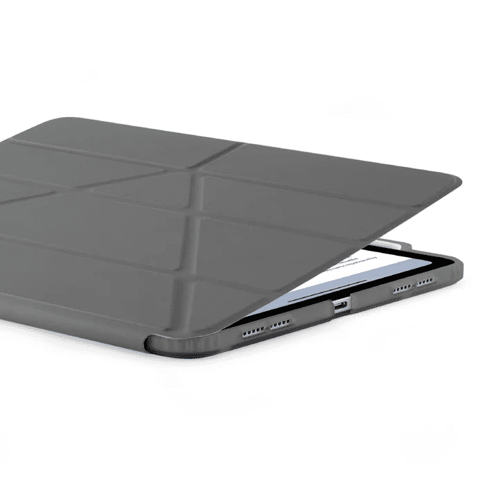 Pipetto iPad Air 13 (2024) Origami No3 Pencil Case - Grey
