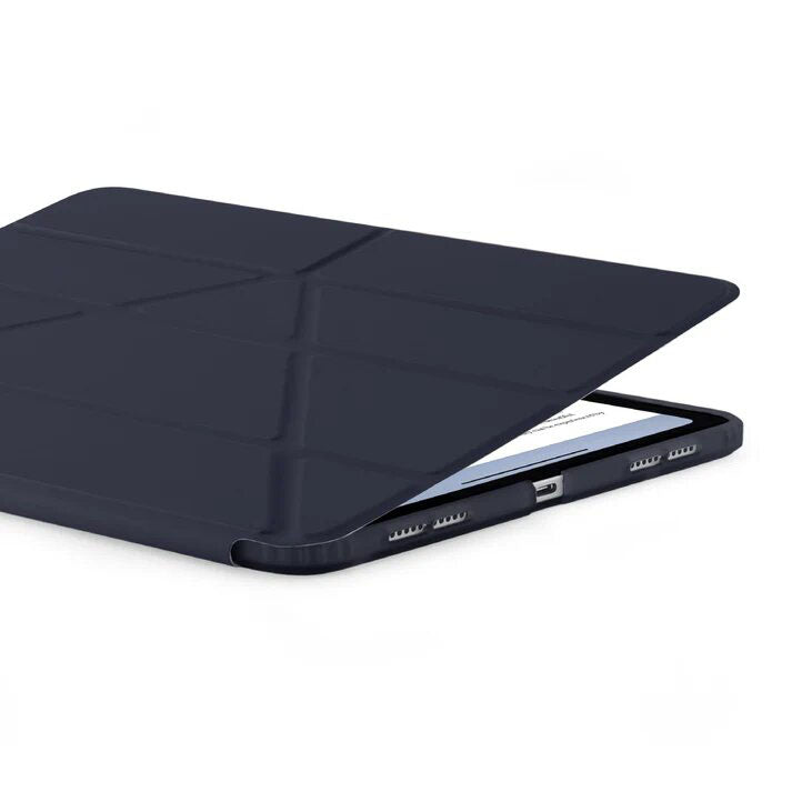 غطاء Pipetto الأصلي لجهاز iPad Pro 11 (2024) من Origami No1 - أزرق داكن