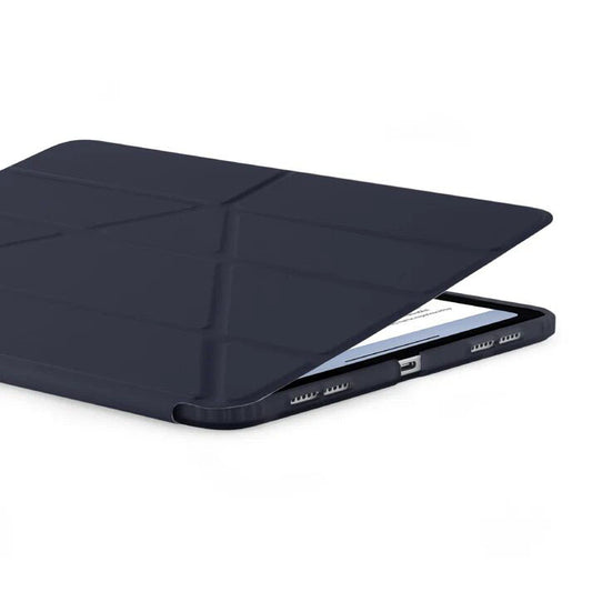 غطاء Pipetto الأصلي لجهاز iPad Pro 11 (2024) من Origami No1 - أزرق داكن
