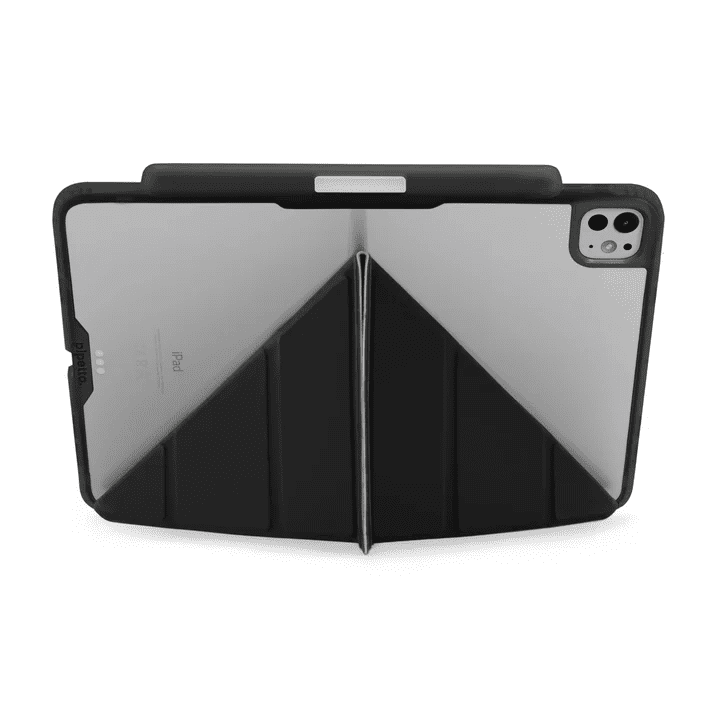 Pipetto iPad Pro 13 (2024) Origami No3 Pencil Case - Black