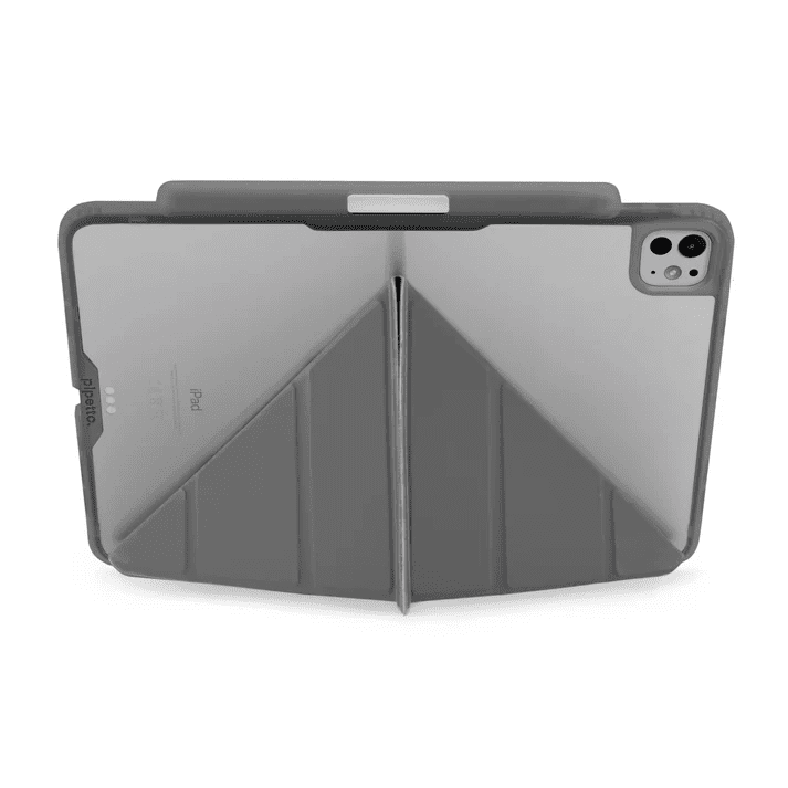 Pipetto iPad Pro 11 (2024) Origami No3 Pencil Case - Grey