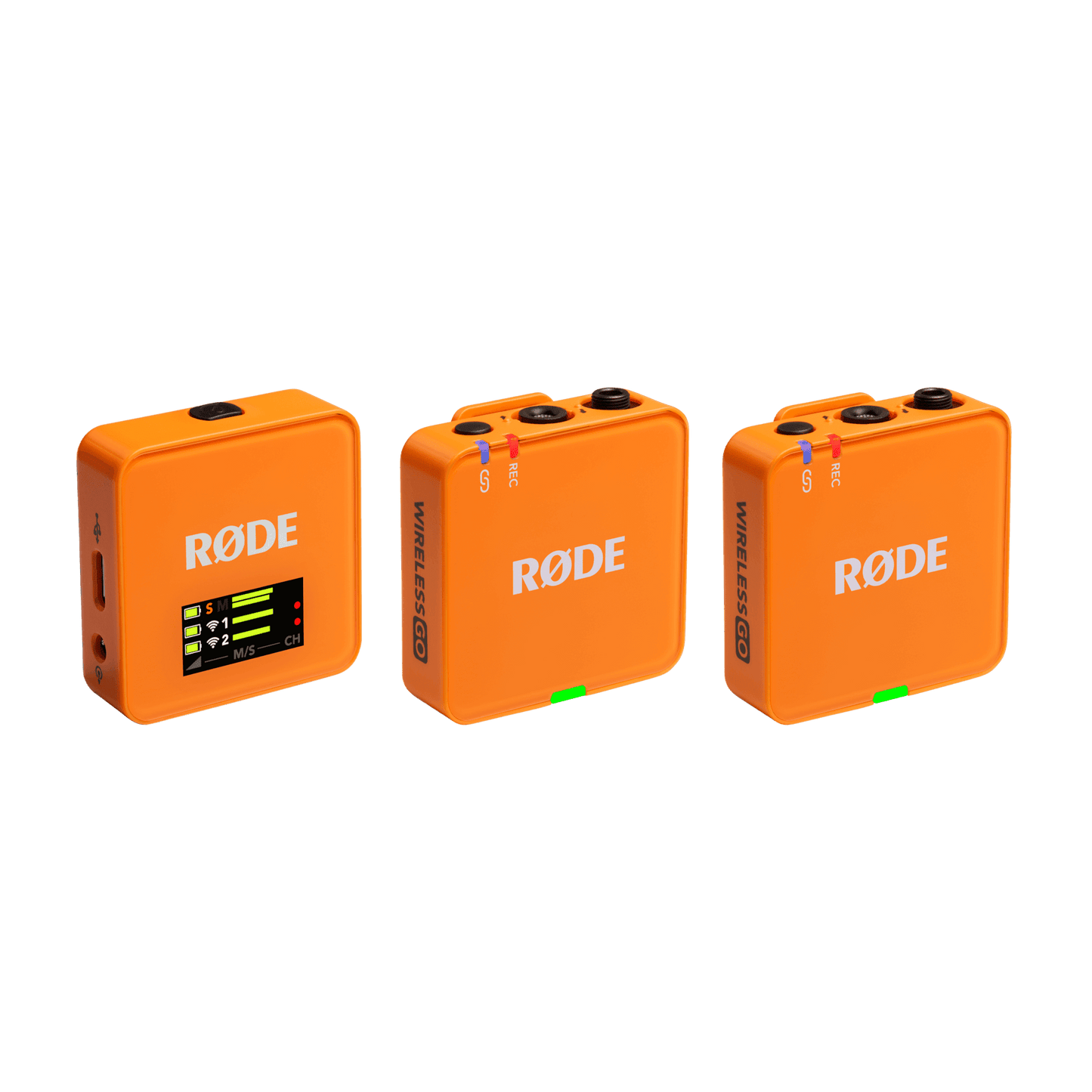 Rode Wireless GO (Gen 3) Compact Wireless Microphone System - Orange