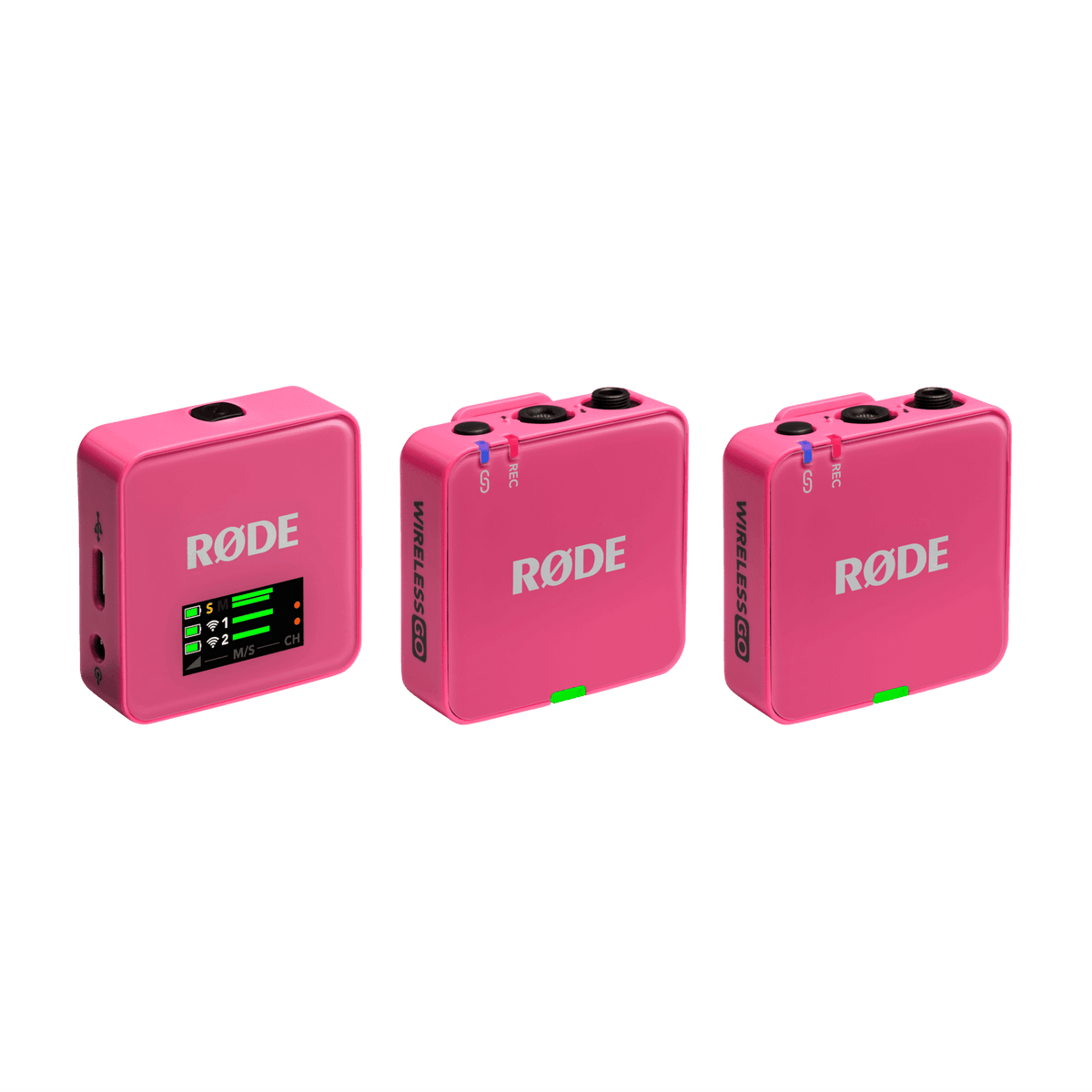 Rode Wireless GO (Gen 3) Compact Wireless Microphone System - Pink